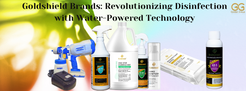 Goldshield: Revolutionizing Disinfection with Water-Powered Technology