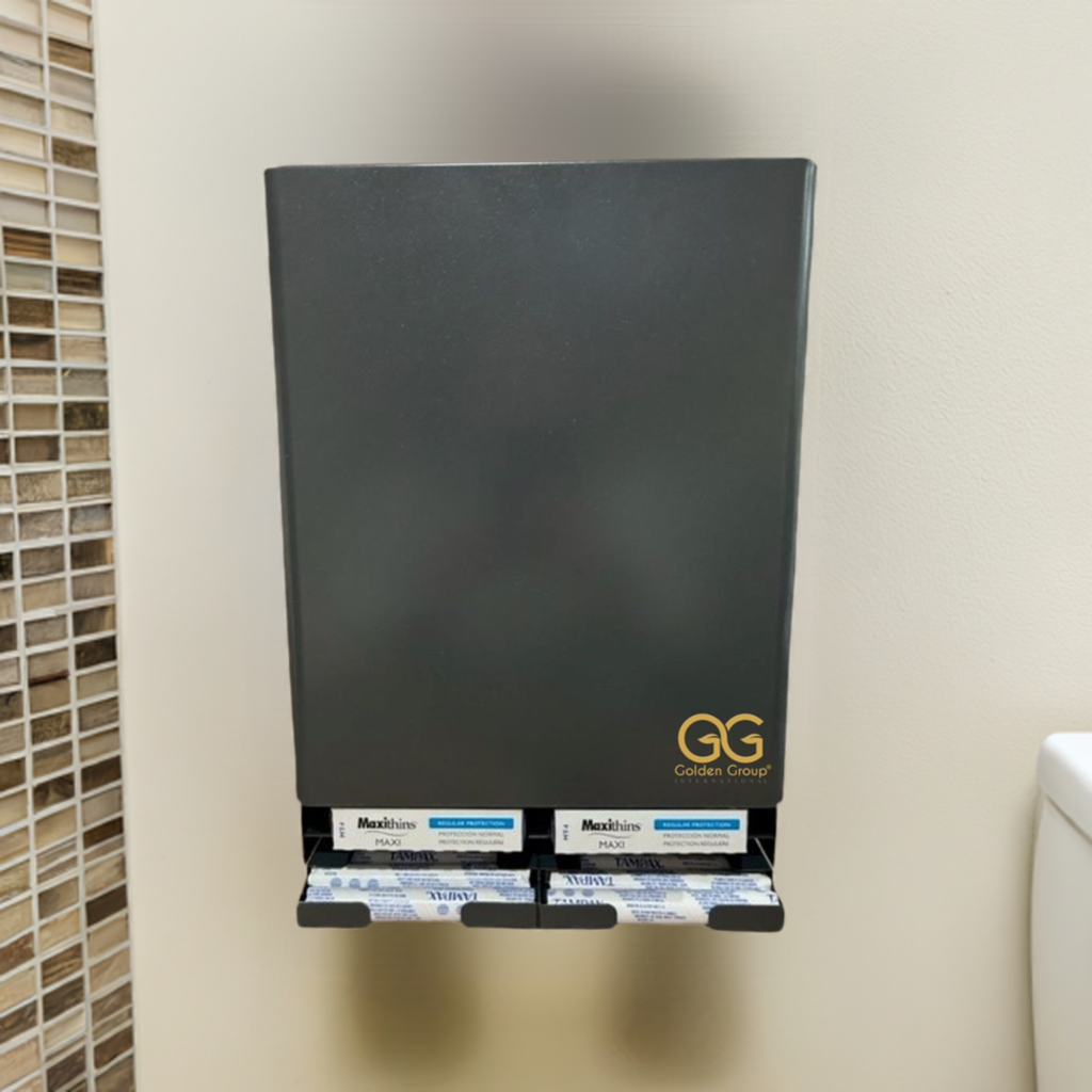 Introducing Golden Group International's Durable and Affordable Tampon Dispensers