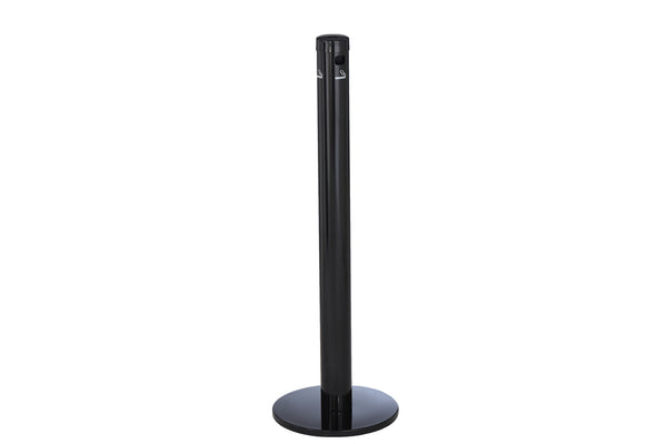 Glaro Deluxe Wall Mounted Cigarette Disposal Unit - Satin Black