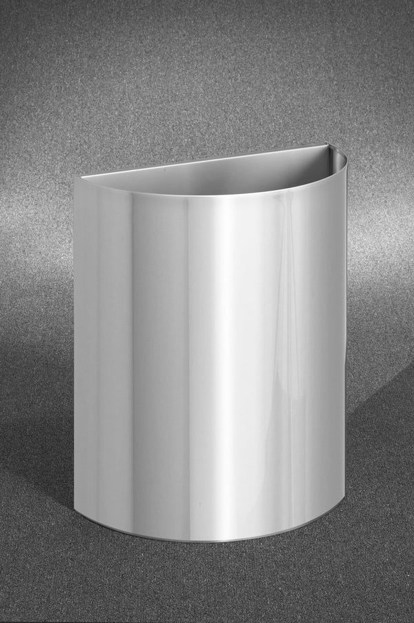 Satin Aluminum - Glaro Profile Half Round Receptacles