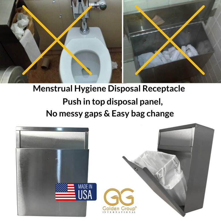 Sanitary Napkin Receptacles, Sanitary Napkin Disposal Bin | Golden ...