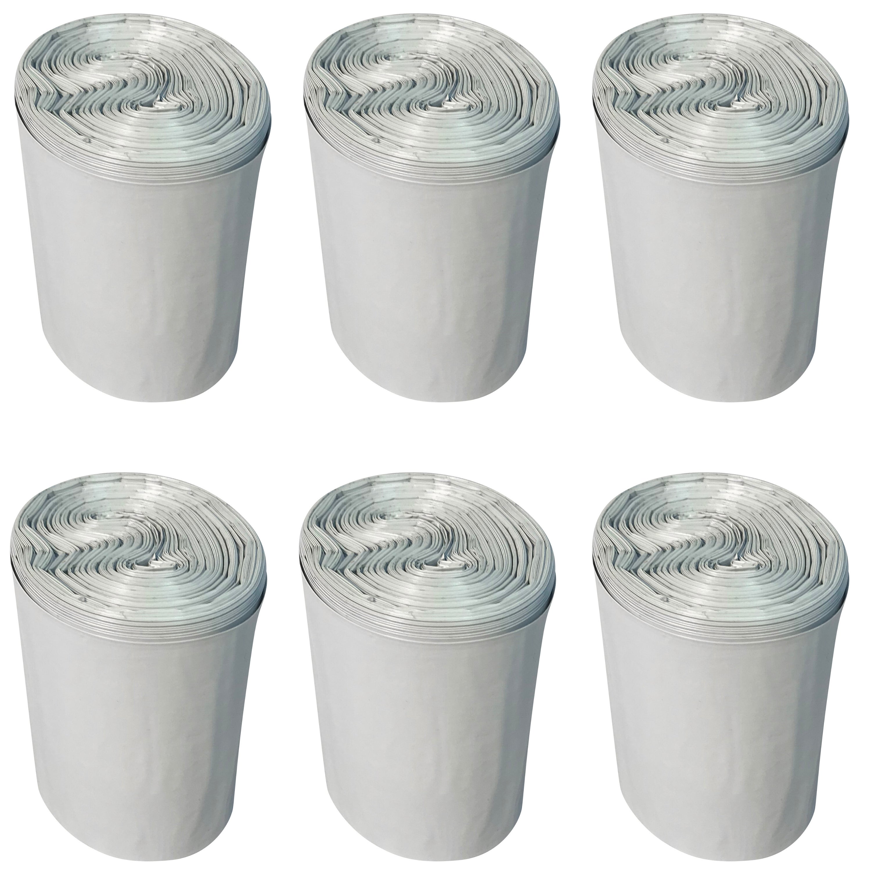 Sanitary Napkin Receptacle Liner Bags(Set of 6 Rolls)
